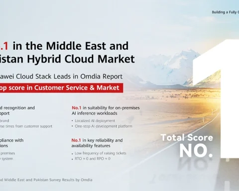 Image Huawei Cloud Stack Ranked No.1 in Middle East and Pakistan Hybrid Cloud