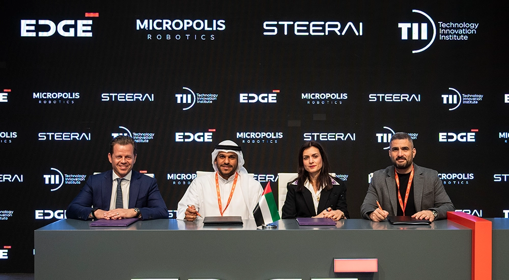 EDGE_ TII_ Micropolis_ and SteerAI to Deploy Advanced Autonomous Logistics Platform