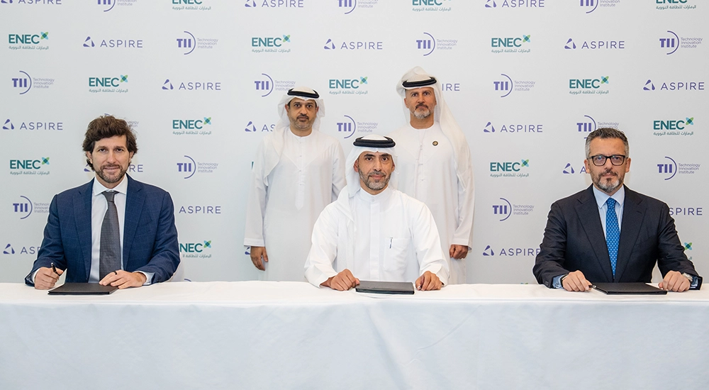 ENEC, TII and ASPIRE partner