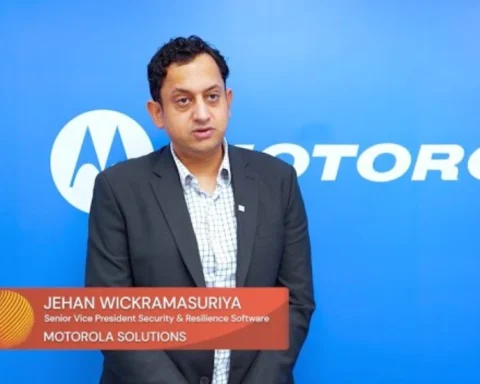 Jehan Wickramasuriya, Senior Vice President of Security & Resilience Software at Motorola Solutions
