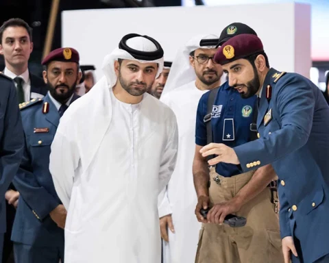His Highness Sheikh Mansoor bin Mohammed bin Rashid Al Maktoum, Chairman of the Dubai Ports and Borders Security Council