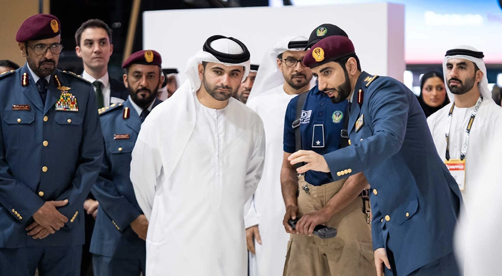 His Highness Sheikh Mansoor bin Mohammed bin Rashid Al Maktoum, Chairman of the Dubai Ports and Borders Security Council