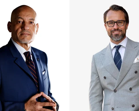 From L to R - Walid Gomaa_ CEO of Omnix International and Tommaso Stefano Tini_ Senior Manager