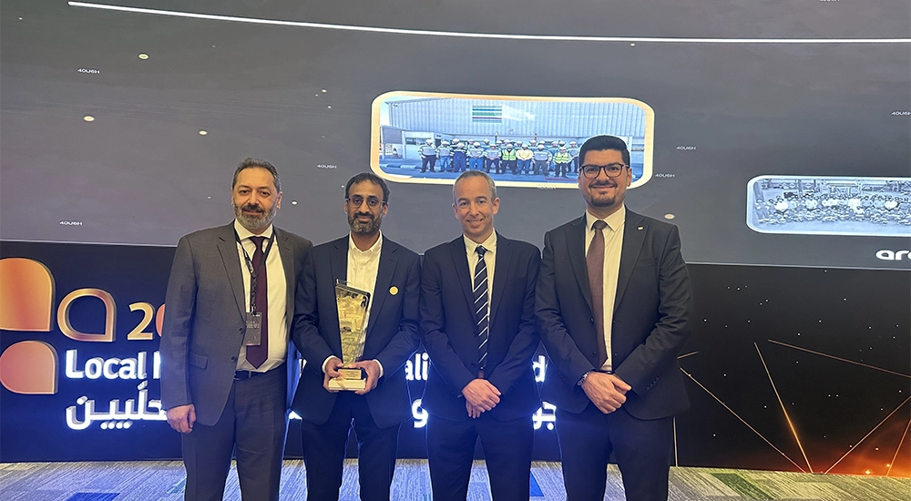 Emerson Recognized by Saudi Aramco for Excellence in Local Manufacturing Quality