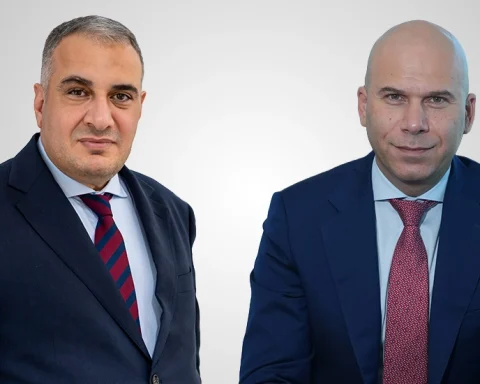 Dr. Feras Al Jabi, General Manager of Technology, GBM and Bassam Rached, General Manager of GBM Abu Dhabi