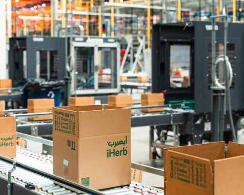 iHerb Saudi Arabia Riyadh Fulfillment Center Launch Imagery 1