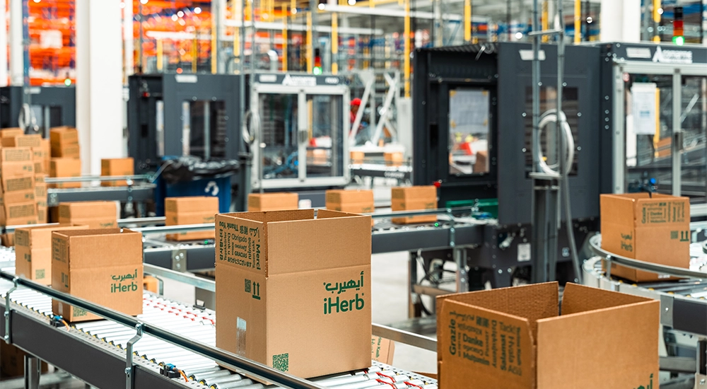 iHerb Saudi Arabia Riyadh Fulfillment Center Launch Imagery 1