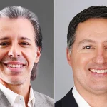 (L - R) Mr. Tarek Jundi, CEO, Ankabut and Mr. Kevin Knight, CEO, WeVideo