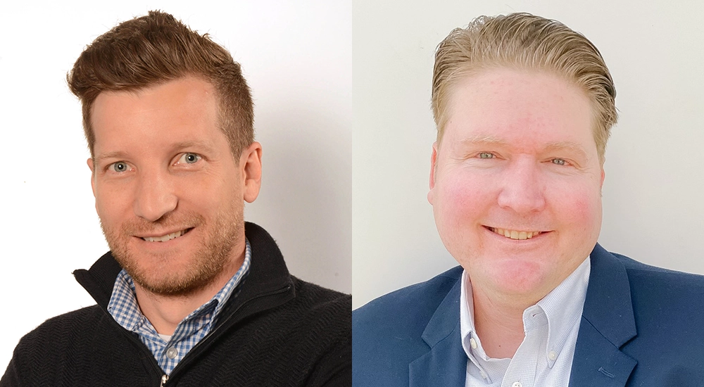 Ryan Harris, Director of Systems Engineering for High-Speed Interconnect; and Peter Thickett, Director of Product Management (Data Centers), Siemon