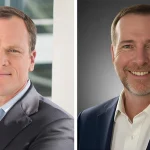 (L-R) Josh Kahn, SVP and GM, Core Business Workflows, ServiceNow and Russell Jukes, Chief Digital Information Officer, DXC