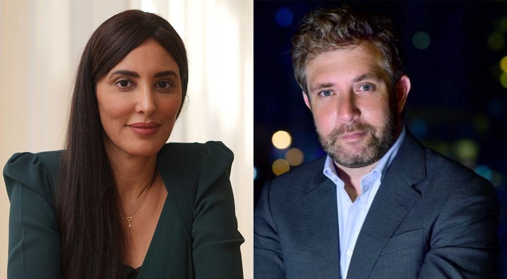 (L-R) Loubna Imenchal, Managing Director for the Middle East, Türkiye, Central Asia and Africa at Axis Communications and Abd Houri, CEO, 360 Security Systems