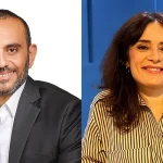 Moussalam Dalati, General Manager of Liferay Middle East, Africa, and France and Julia Molano, Director of Product Management at Liferay