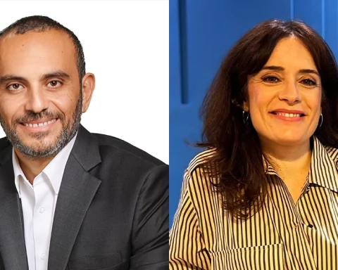 Moussalam Dalati, General Manager of Liferay Middle East, Africa, and France and Julia Molano, Director of Product Management at Liferay